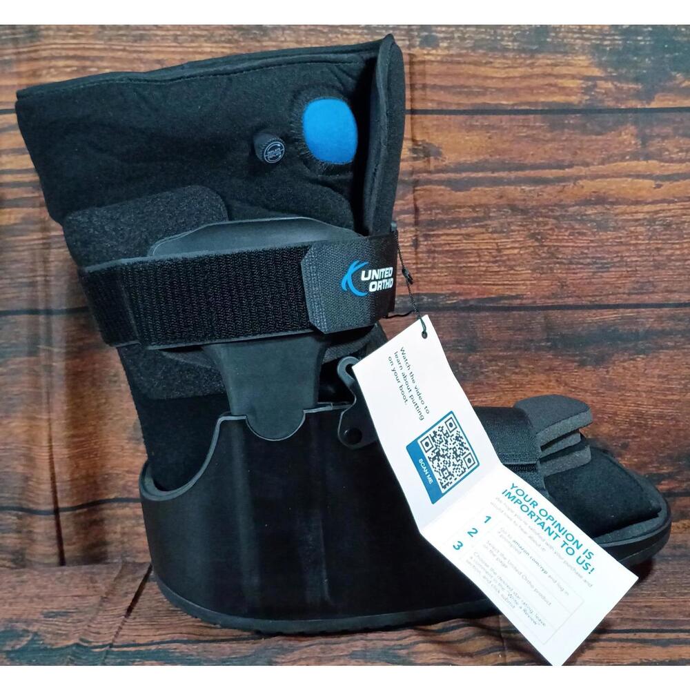 United Orthopedic Medical Walking Boot - Adjustable Ankle Support - X-Large